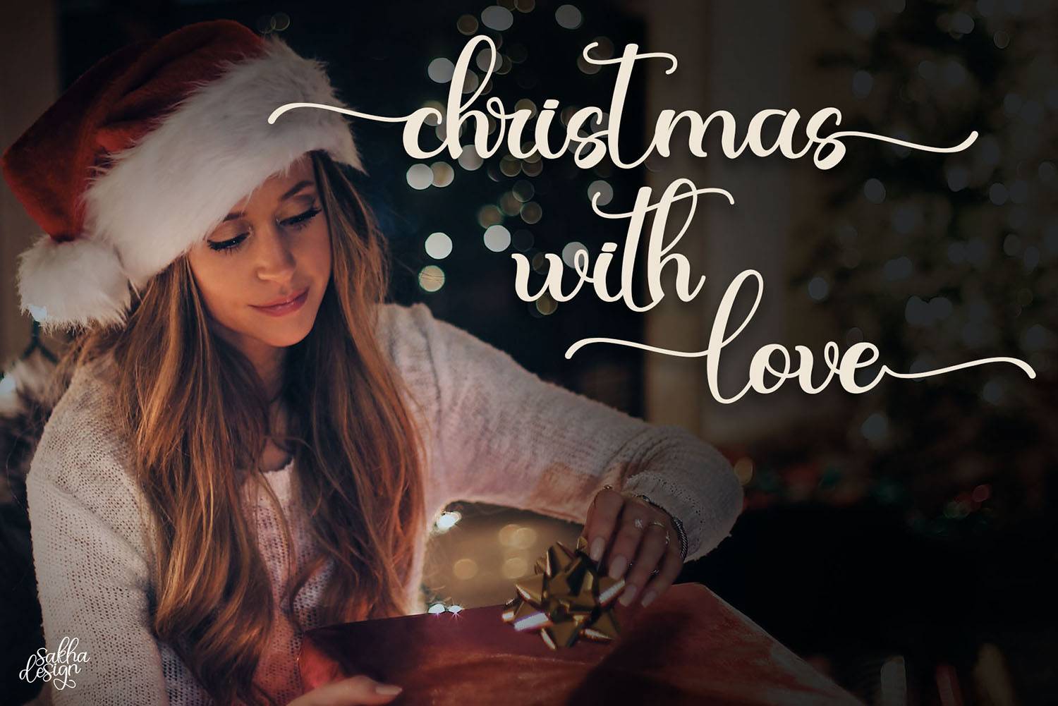 Christmas Night Font sample