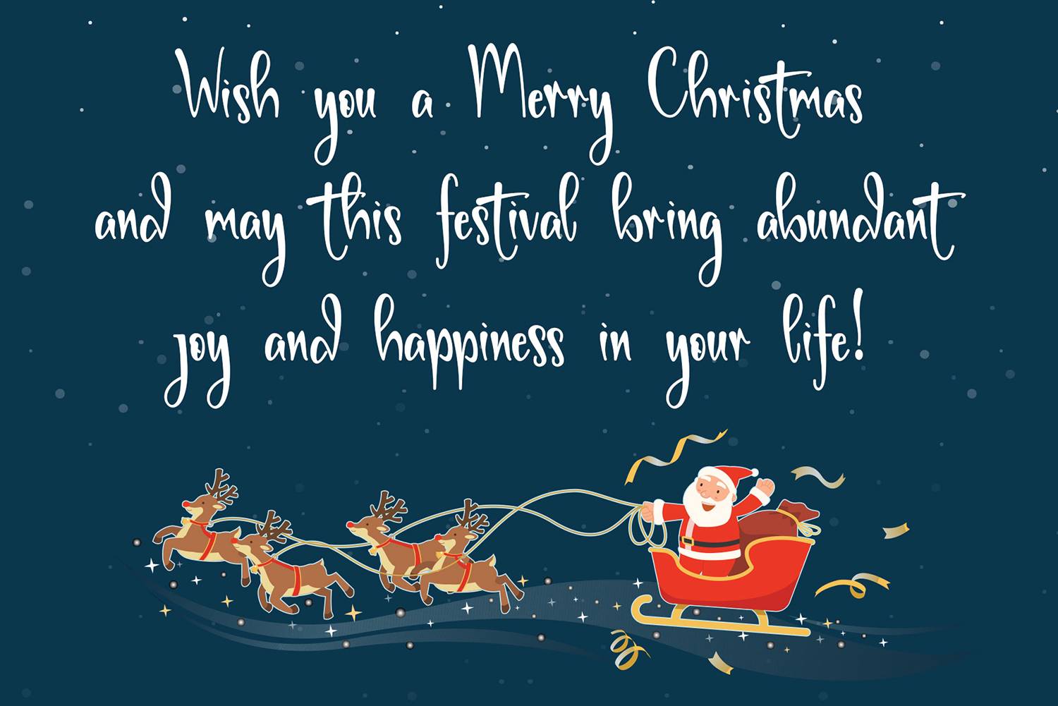 Christmas Sleigh Font sample