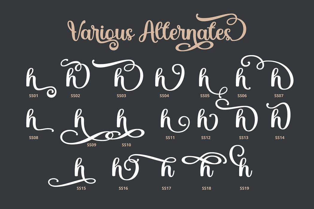 Christmas Snowy Font sample
