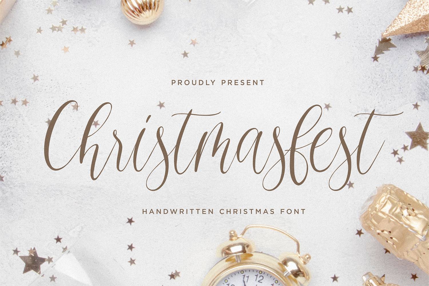 Christmasfest Font sample