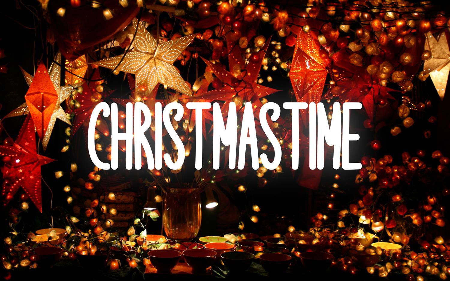 Christmastime Font sample