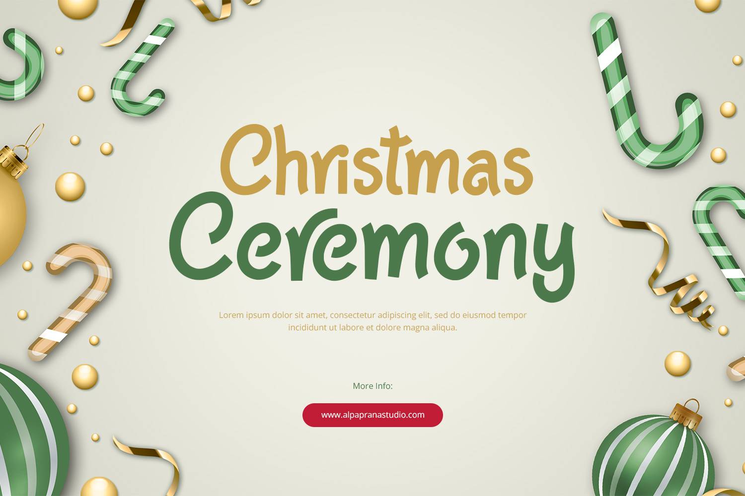 Christmeda Font sample