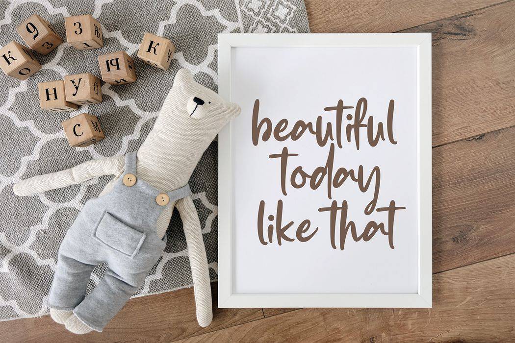 Chromatical Font sample