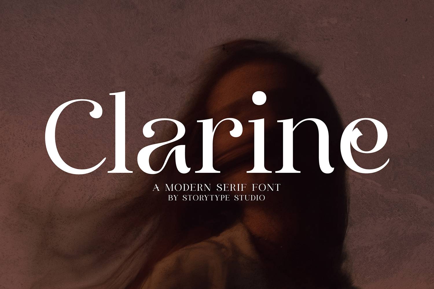 Clarine Typeface Font sample