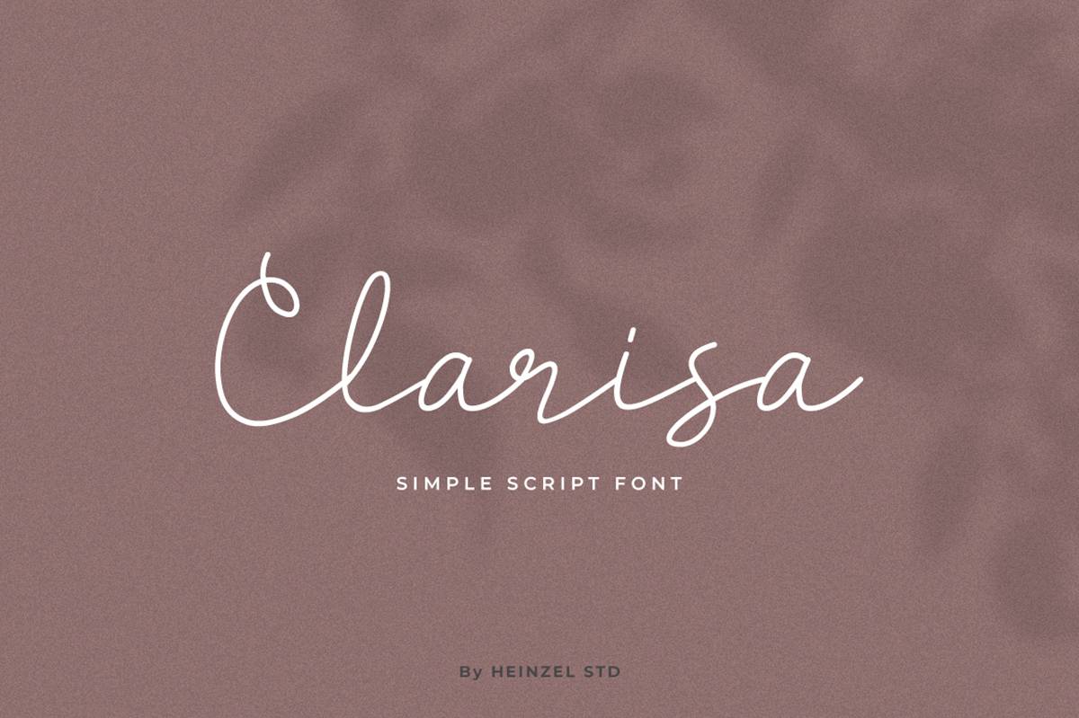 Clarisa Font sample