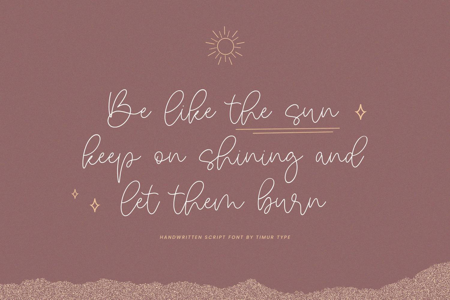 Claritty Font sample
