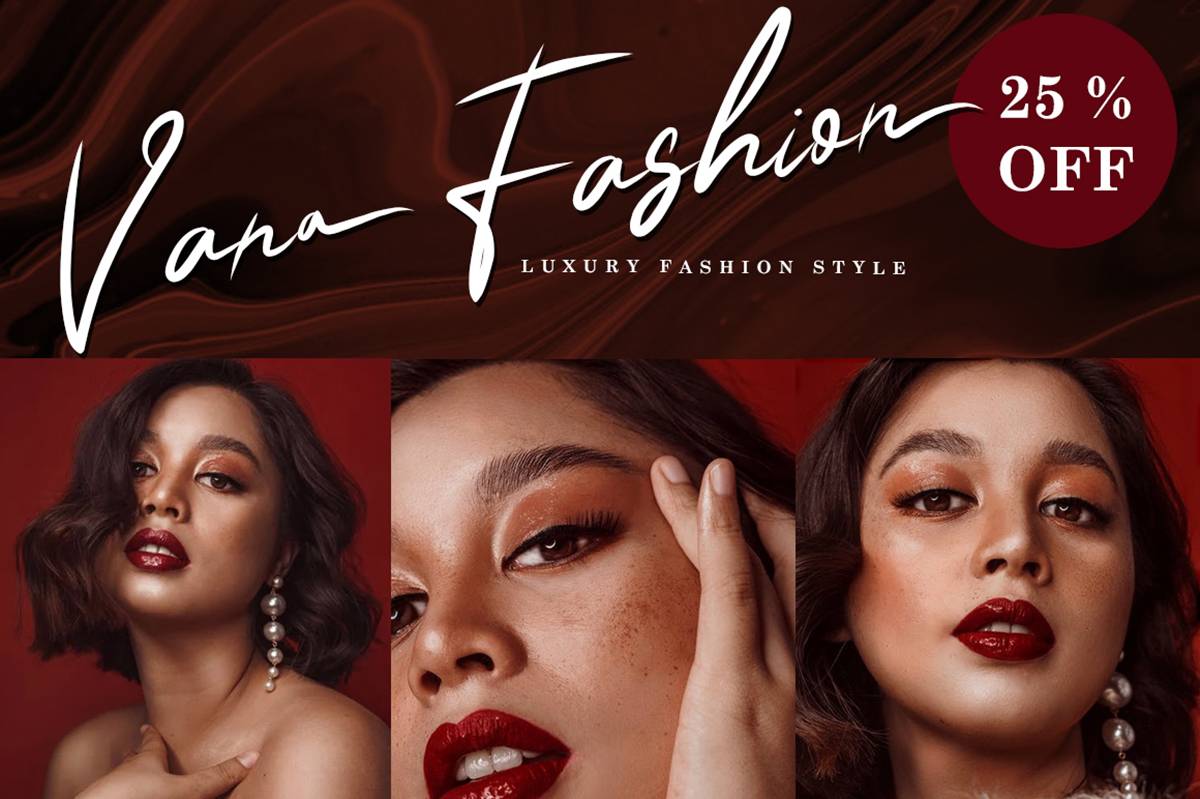 Classic Signature Font sample