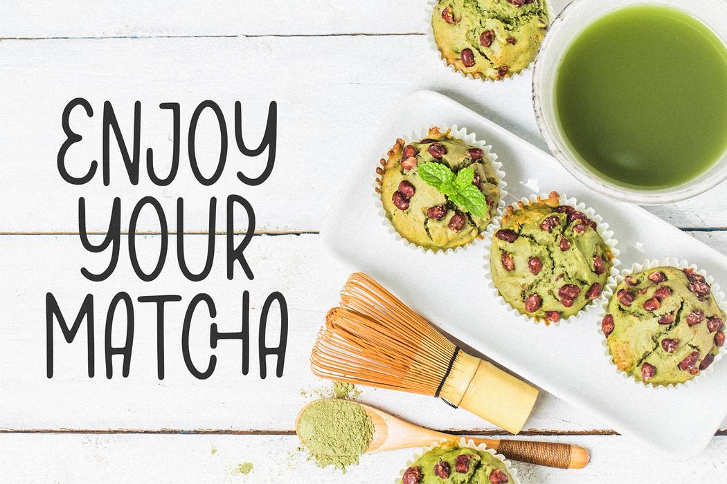 Classy Matcha Font sample