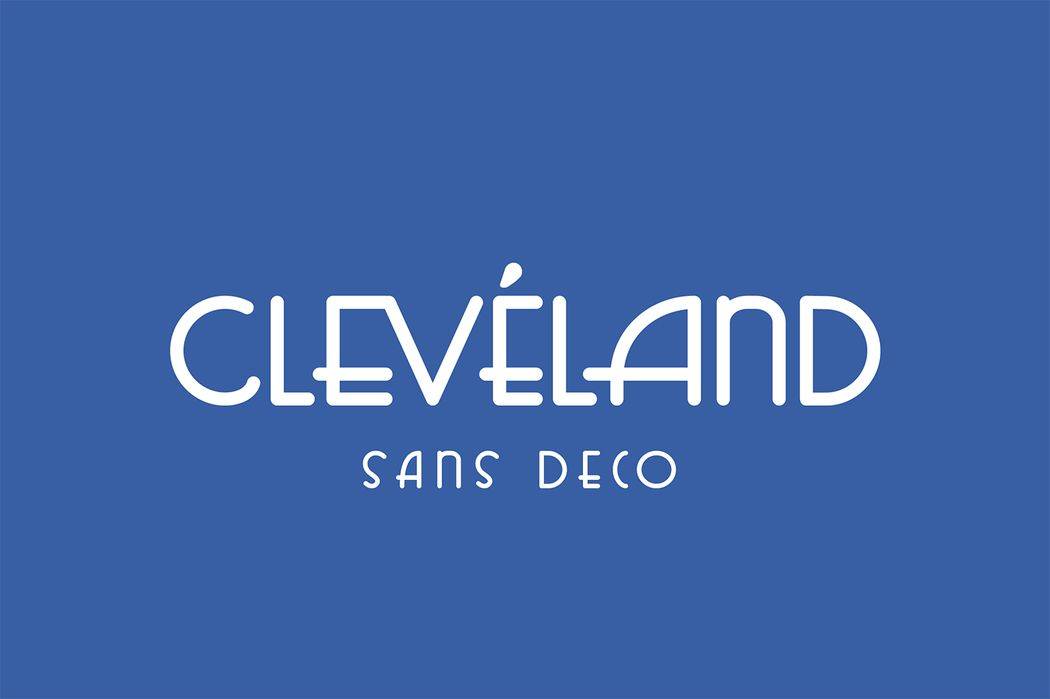 Cleveland Font sample