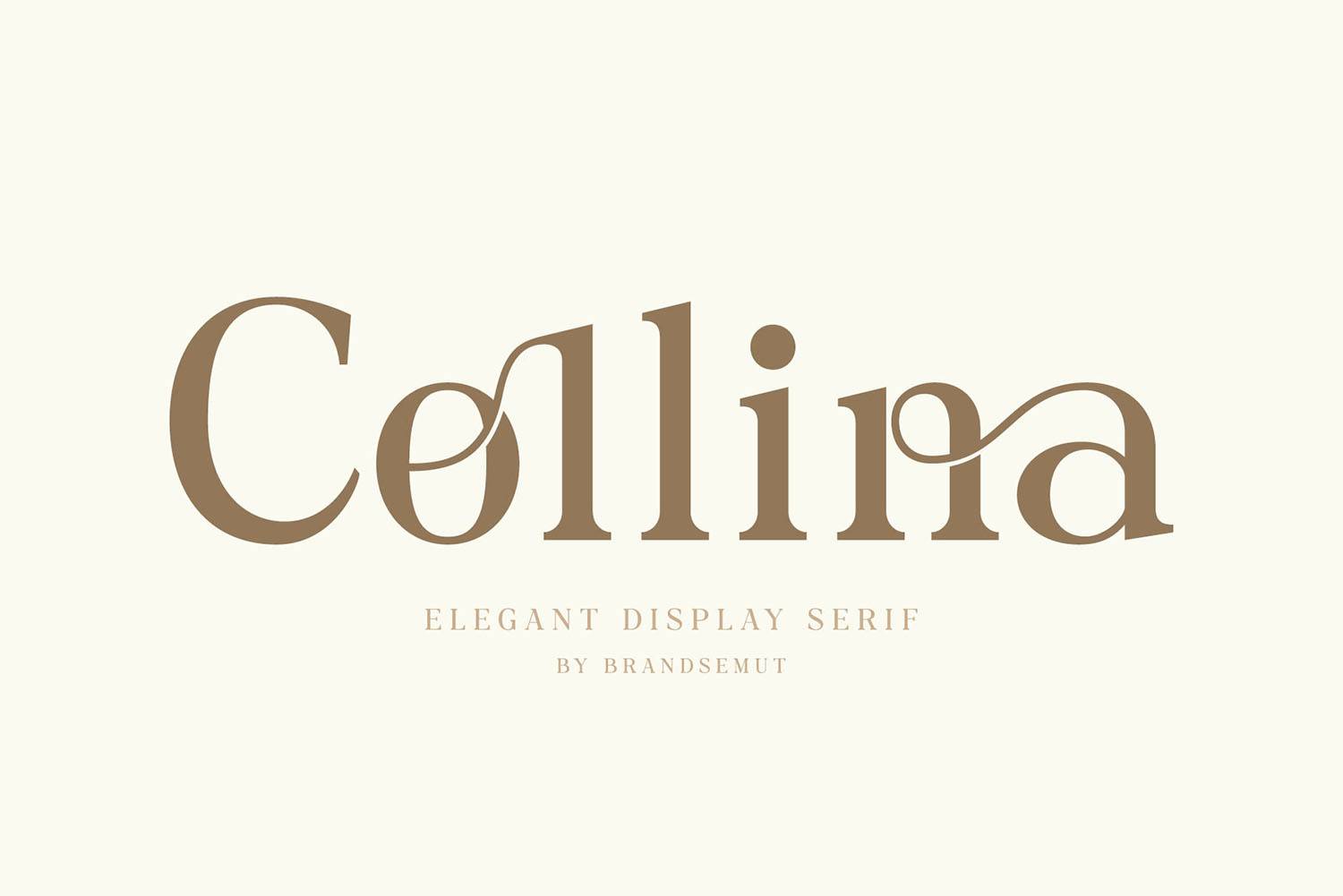 Collina Font sample