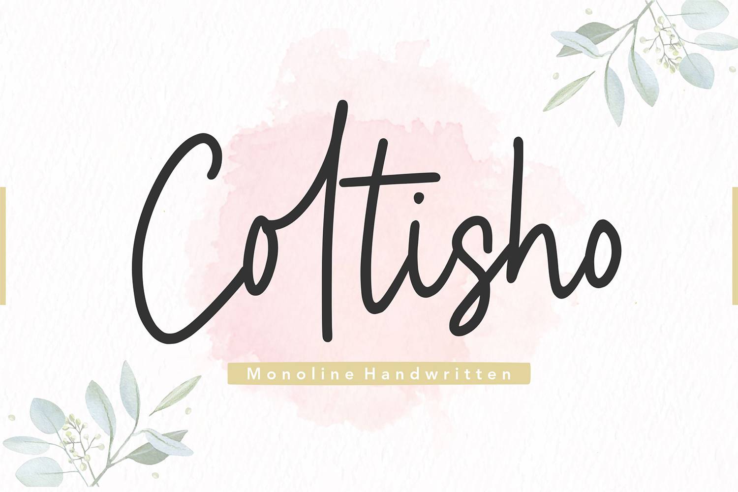 Coltisho Font sample