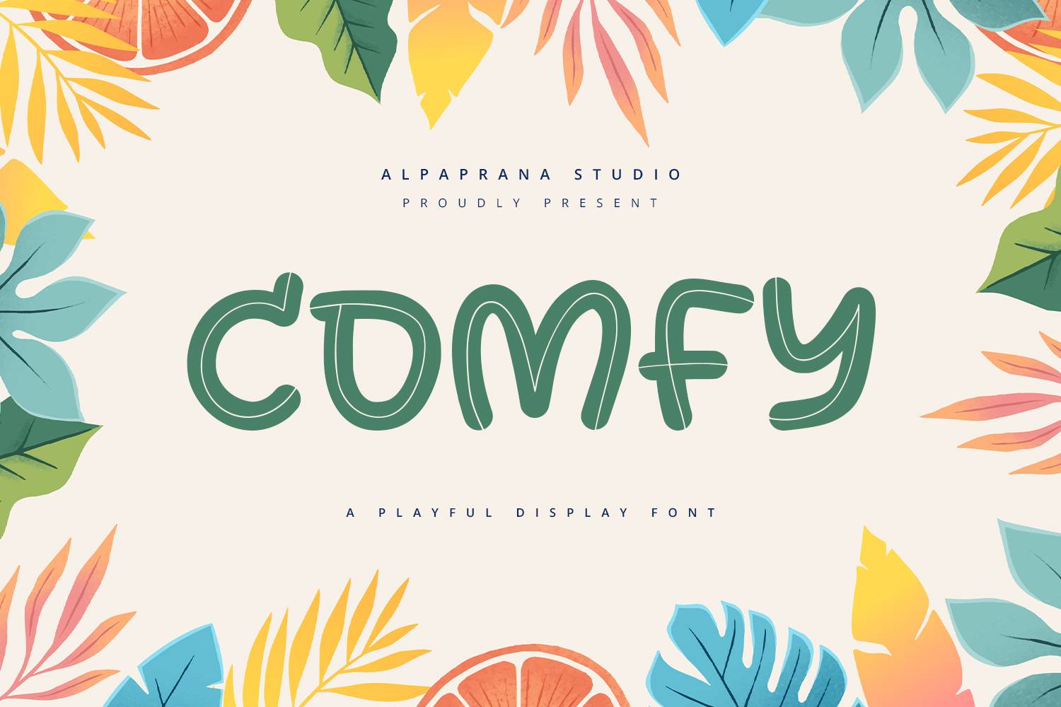 Comfy Font sample