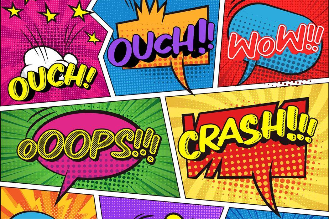 Comickes Font sample