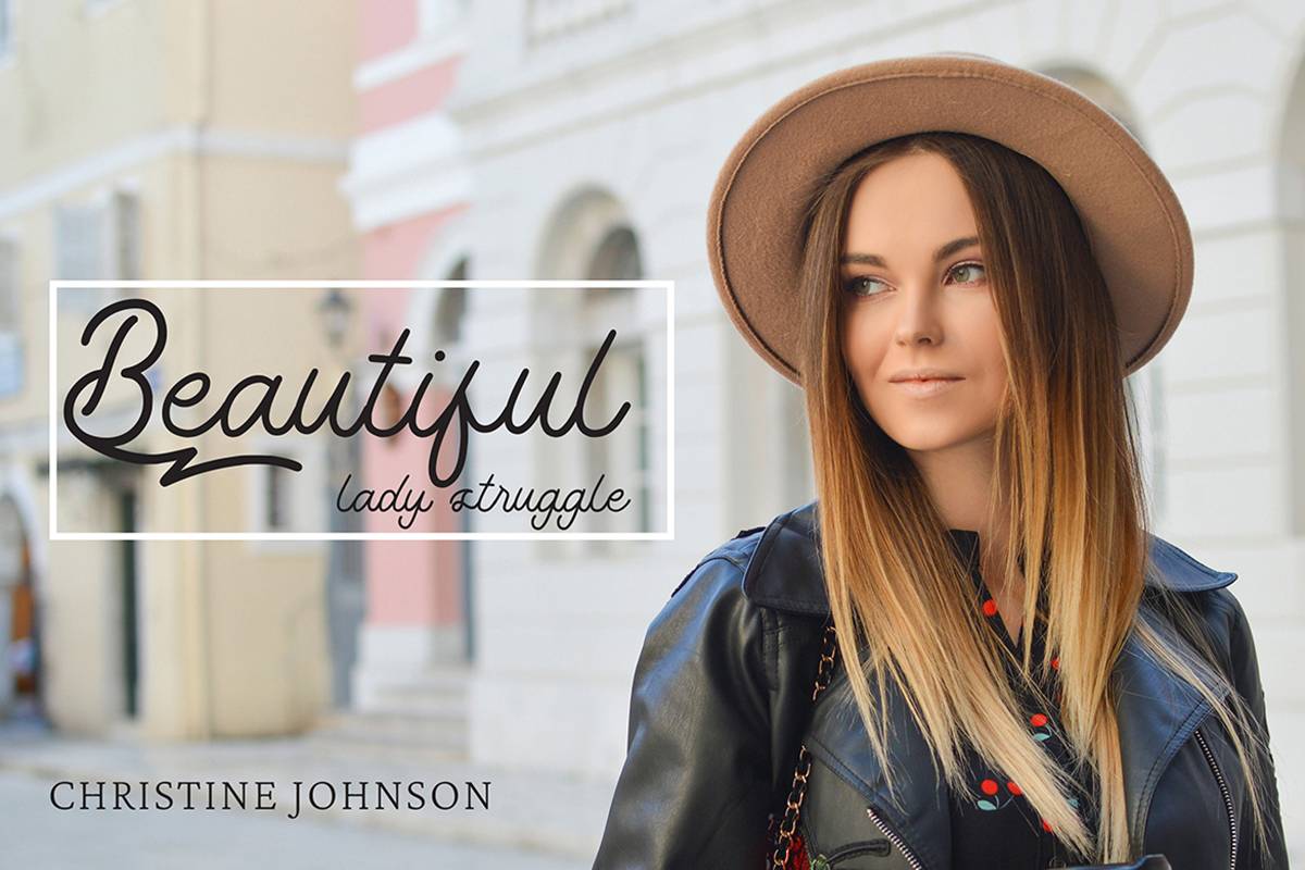 Confetto Font sample