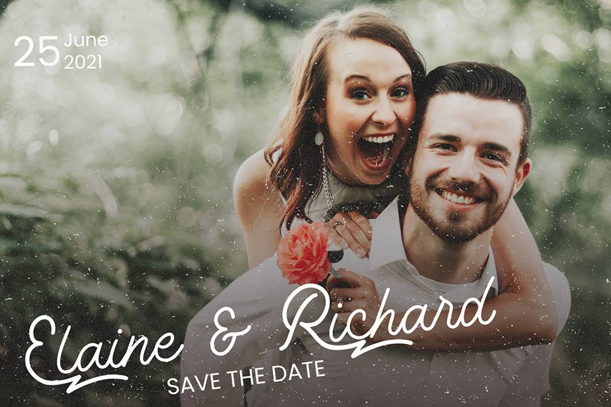 Confetto Font sample