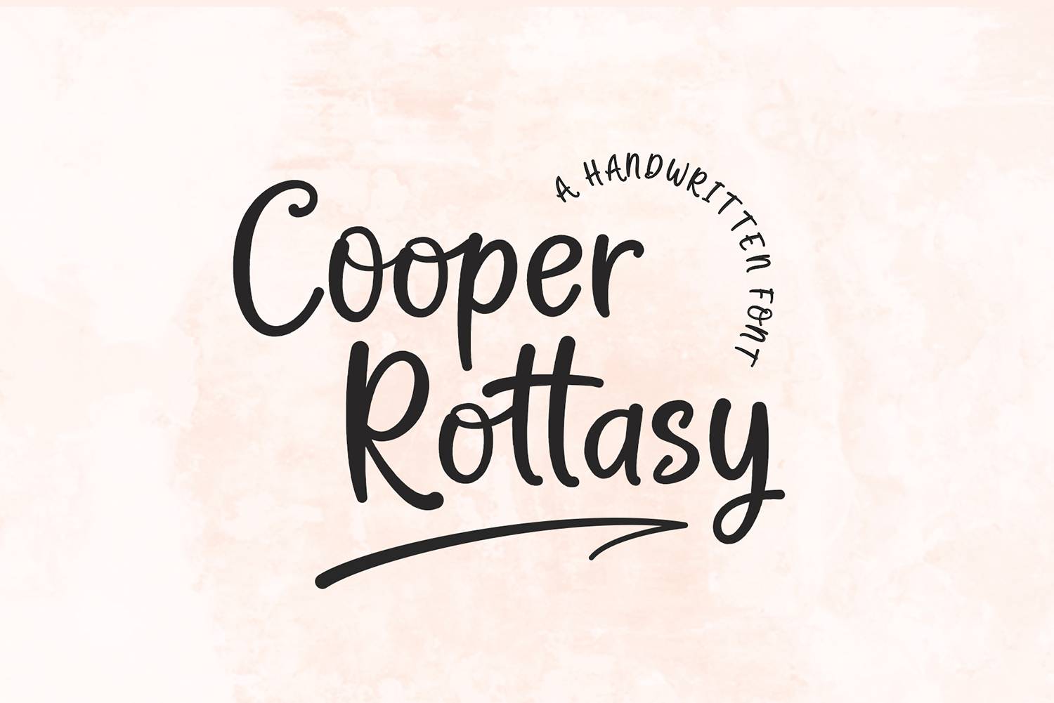 Cooper Rottasy Font sample