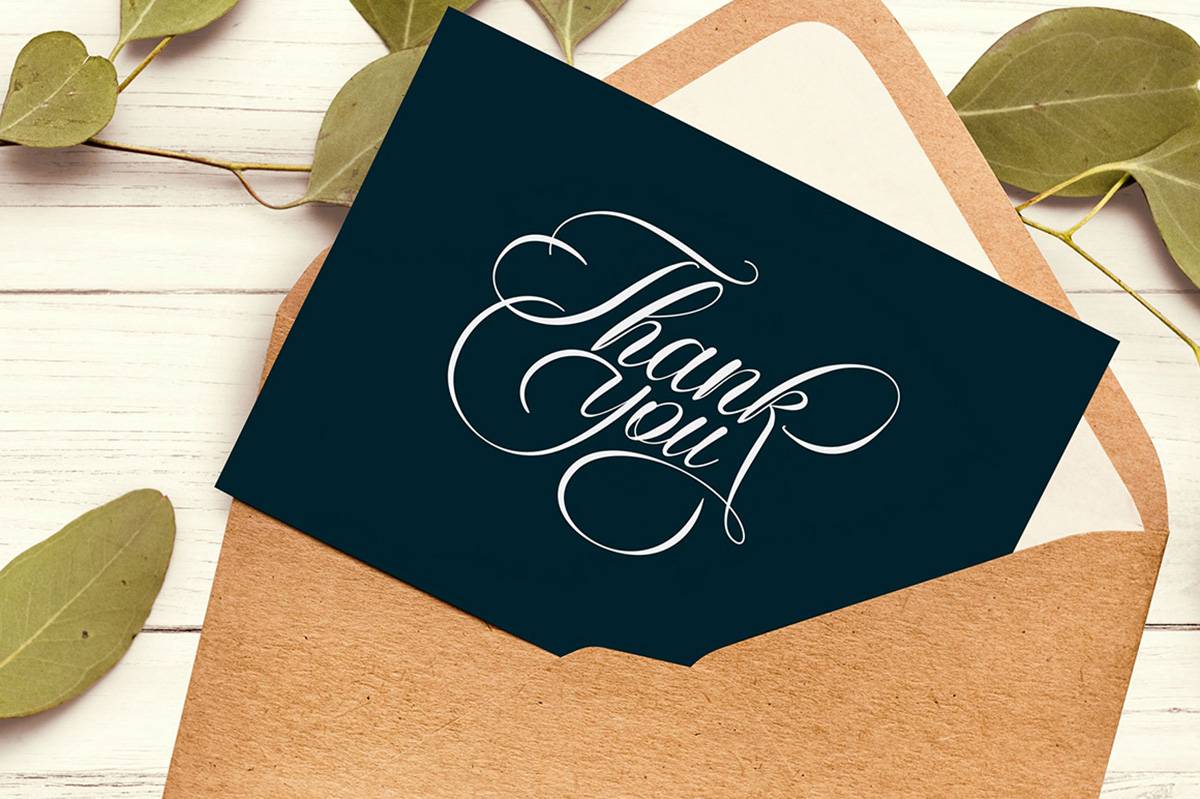 Cordless Font sample