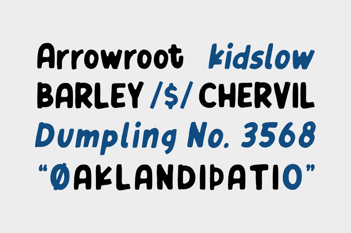 Cordon Font sample