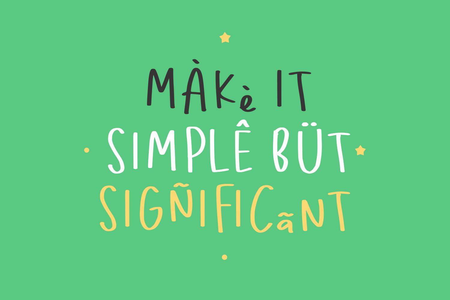 Cosmos Logic Font sample