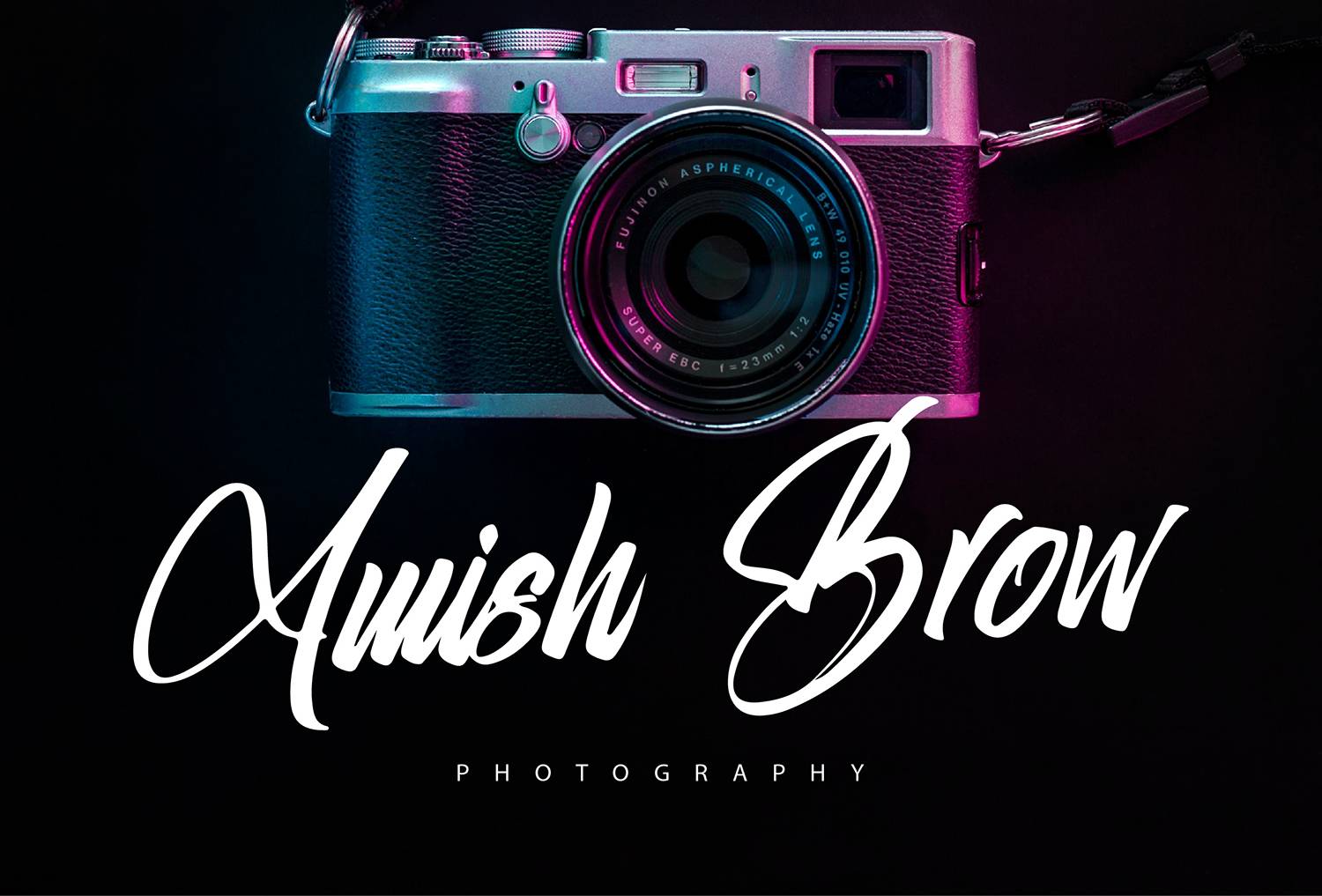 Coumins Font sample