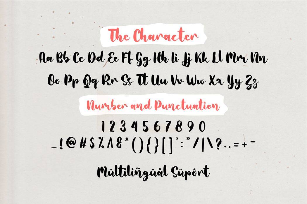 Craft Coke Font sample