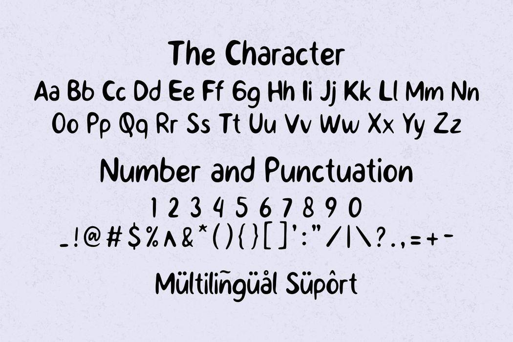 Craft Dude Font sample
