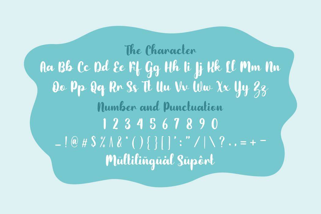 Craftone Font sample