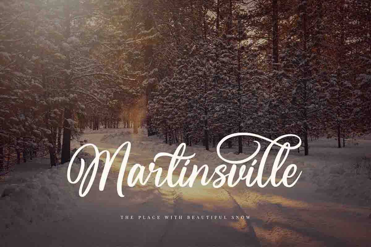 Cranberry Font sample
