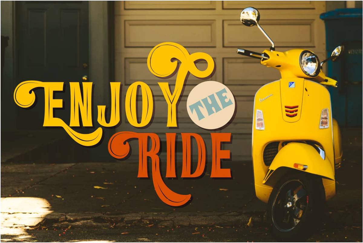 Crava Font sample