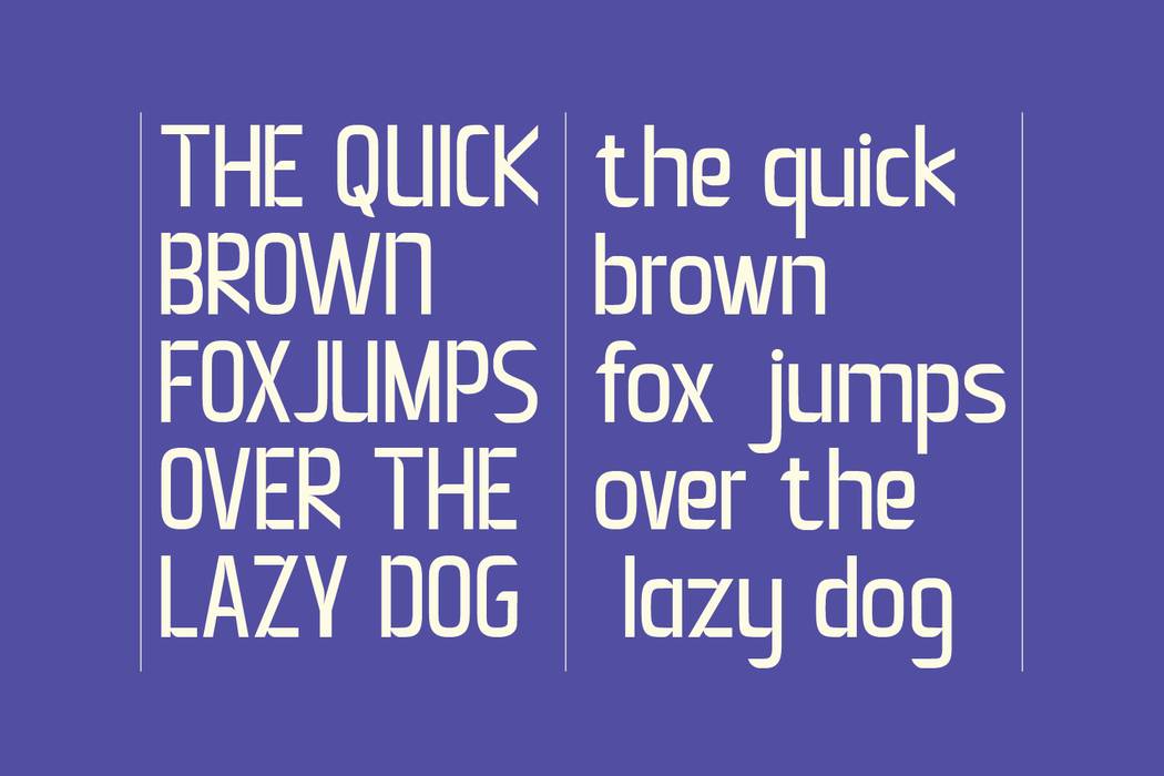 Created Font sample