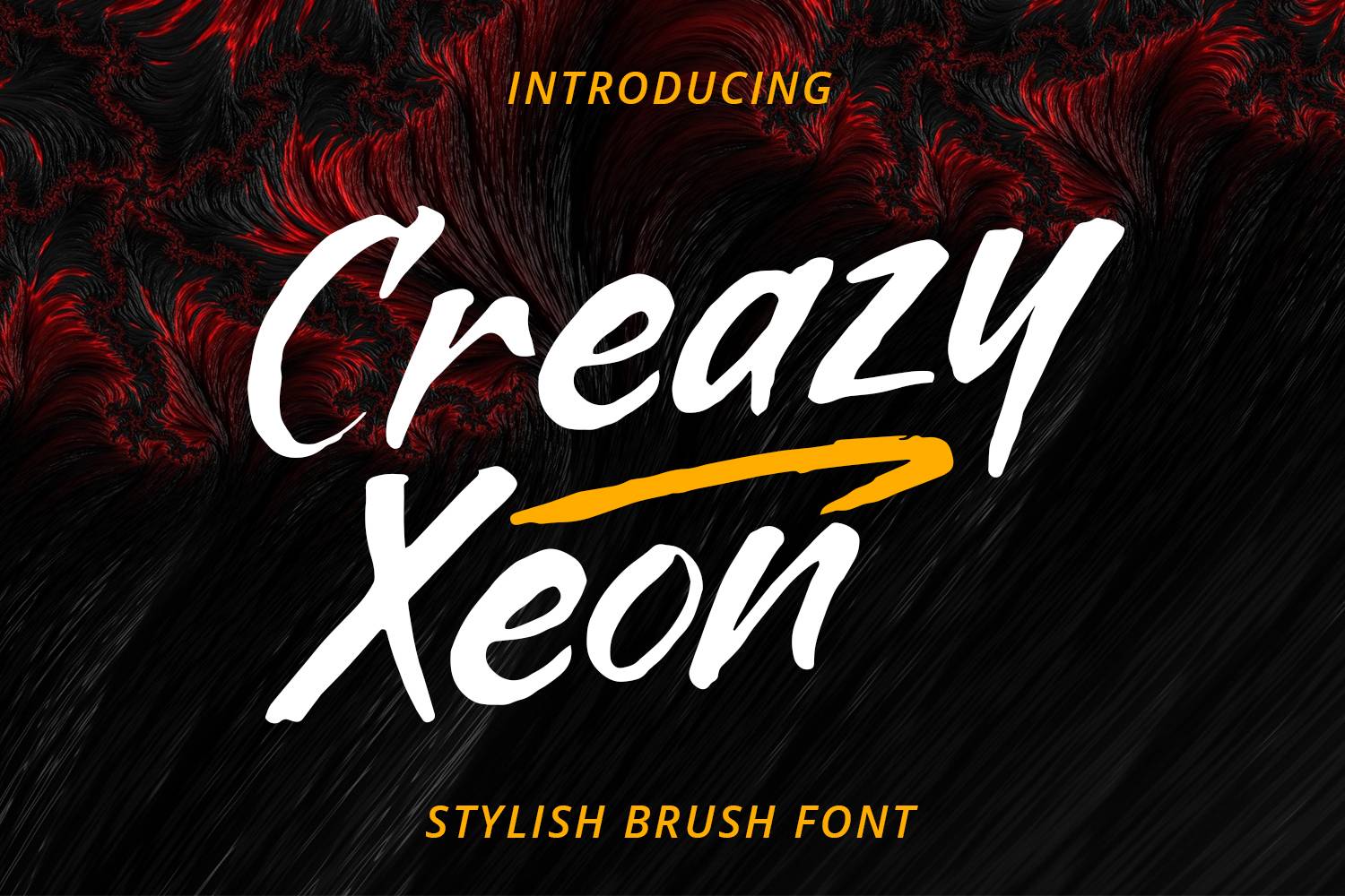 Creazy Xeon Font sample