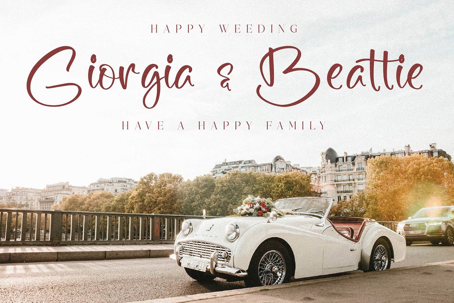 Creedflag Font sample