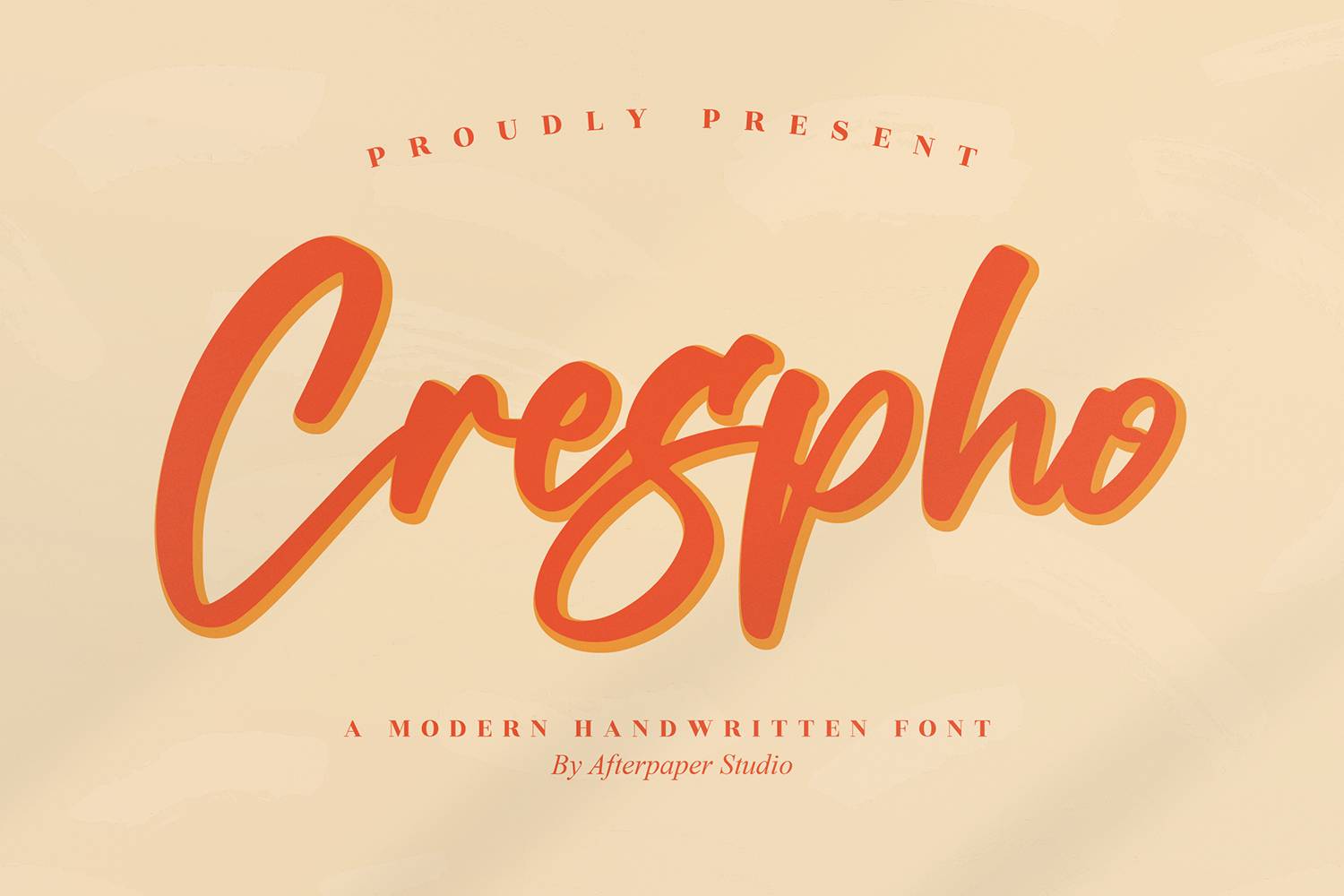 Crespho Font sample