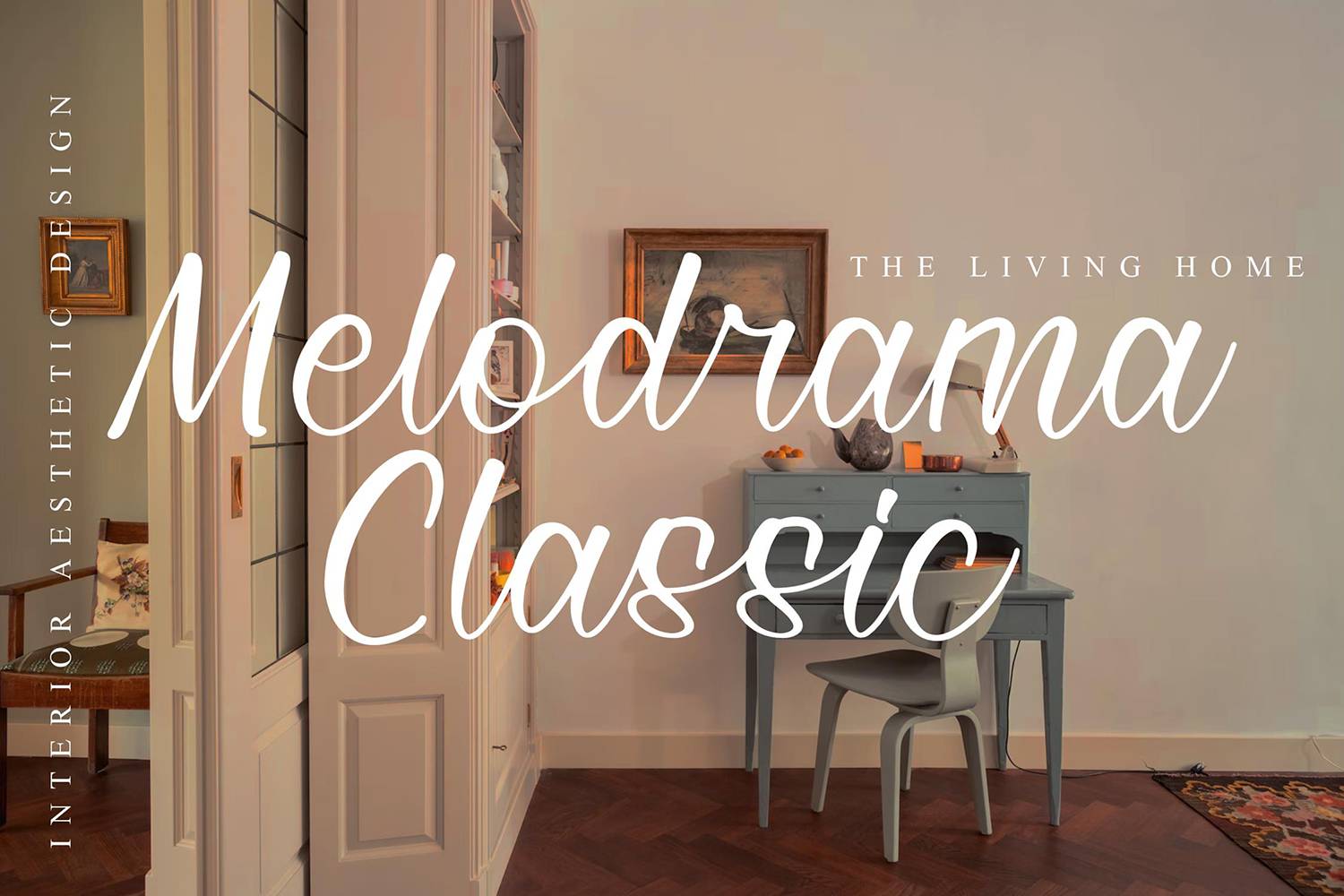 Creveland Midletone Font sample