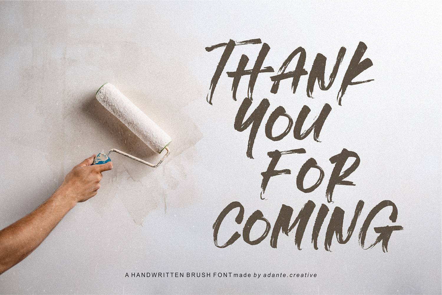 Crowtig Font sample