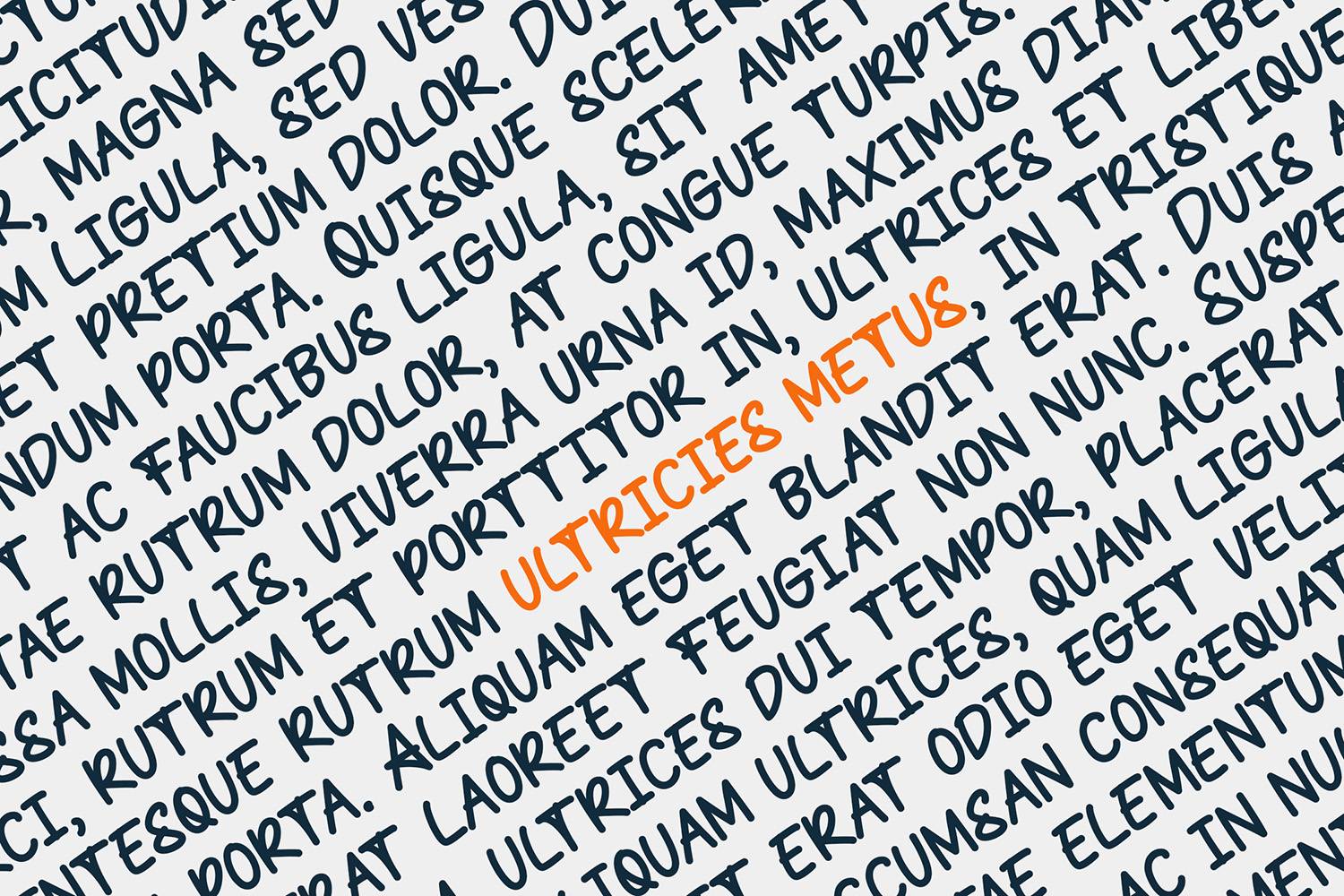 Crozone Font sample
