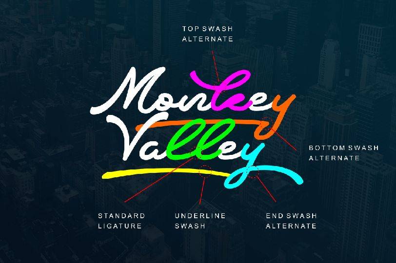 Crumble Font sample