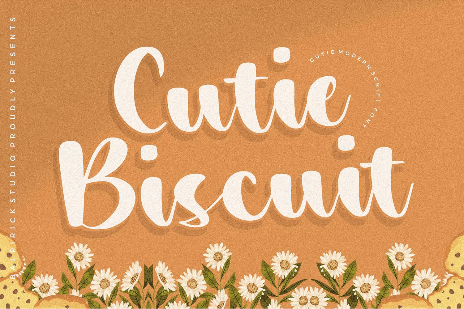 Cutie Biscuit Font sample