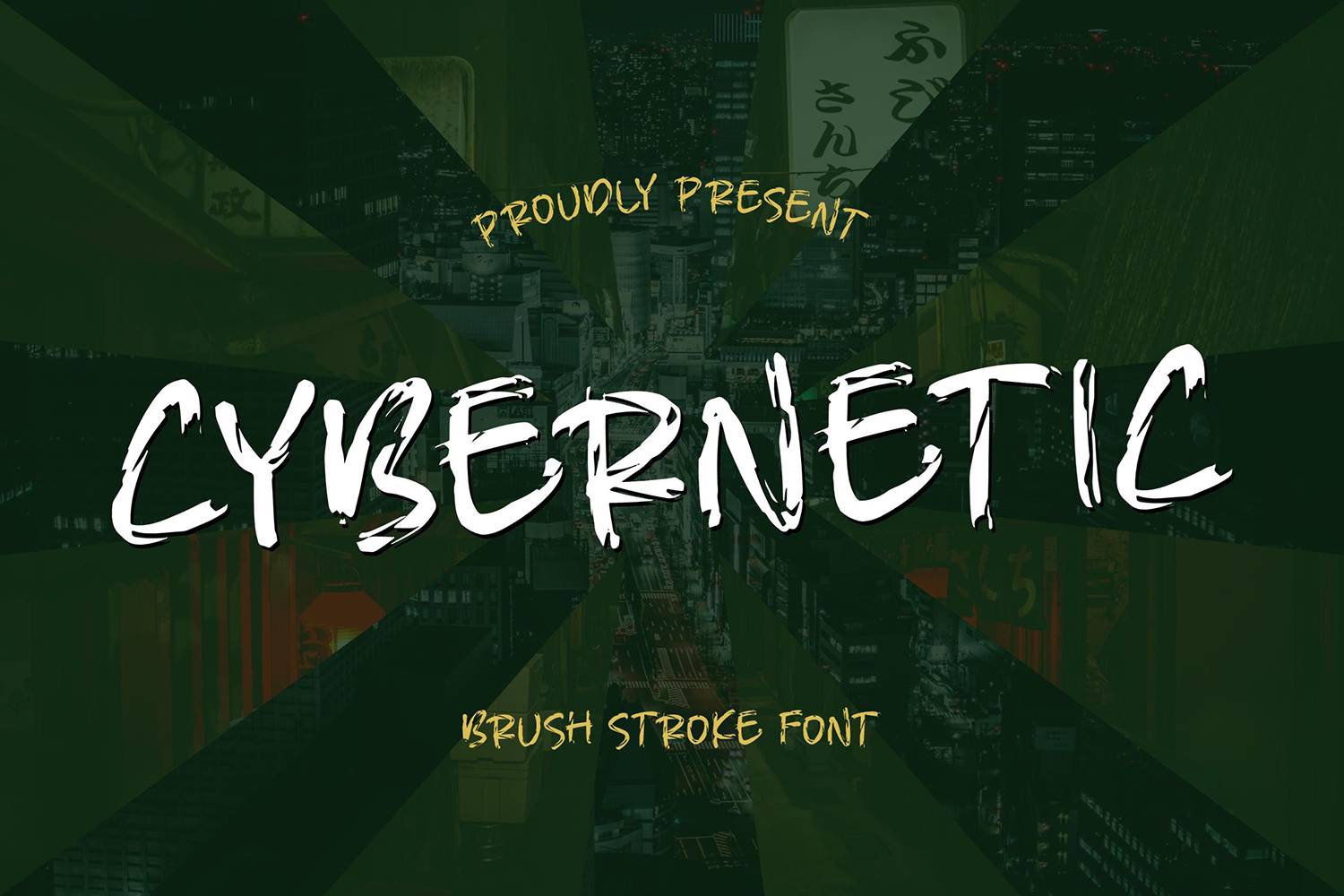 Cybernetic Font sample
