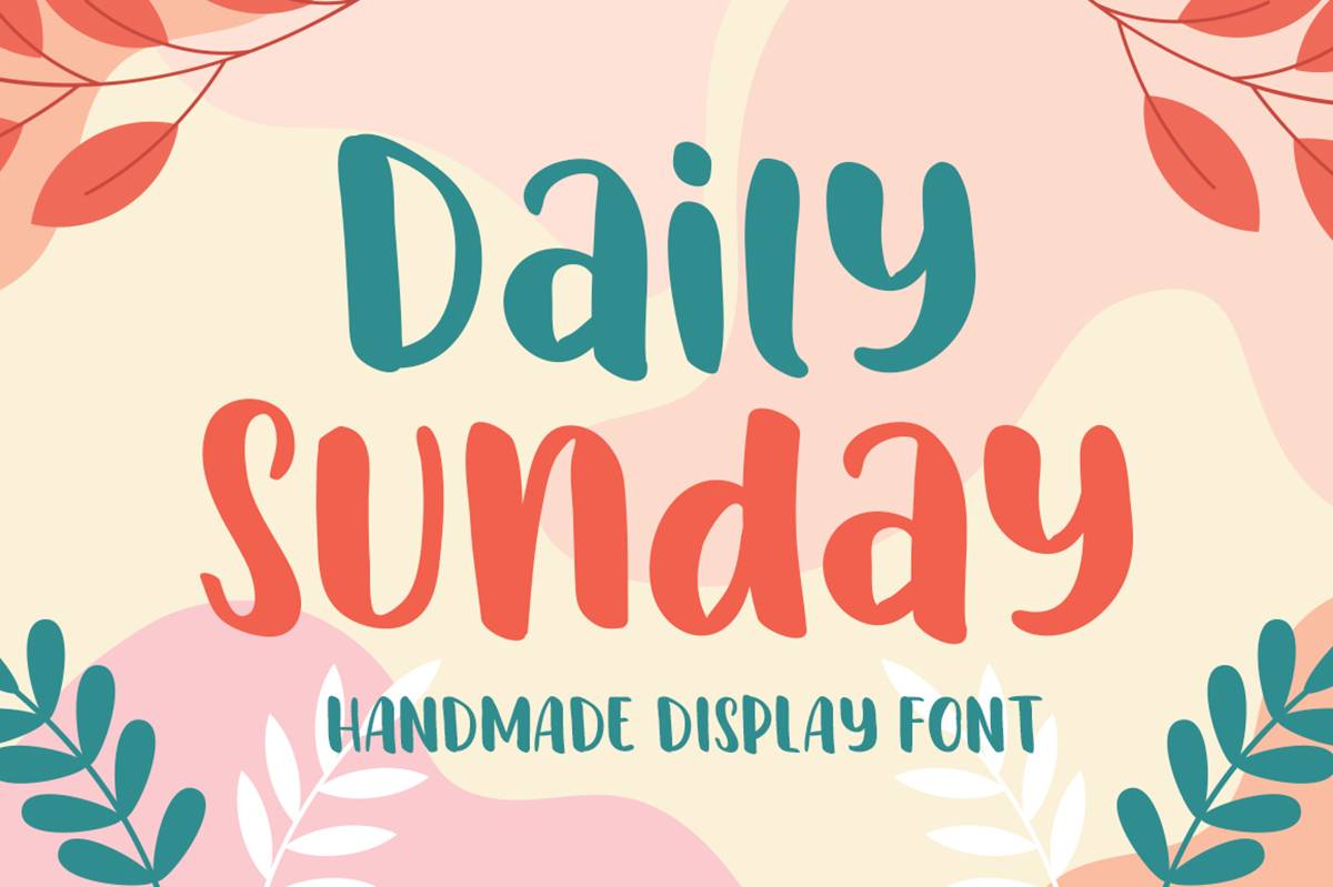Daily Sunday Font sample