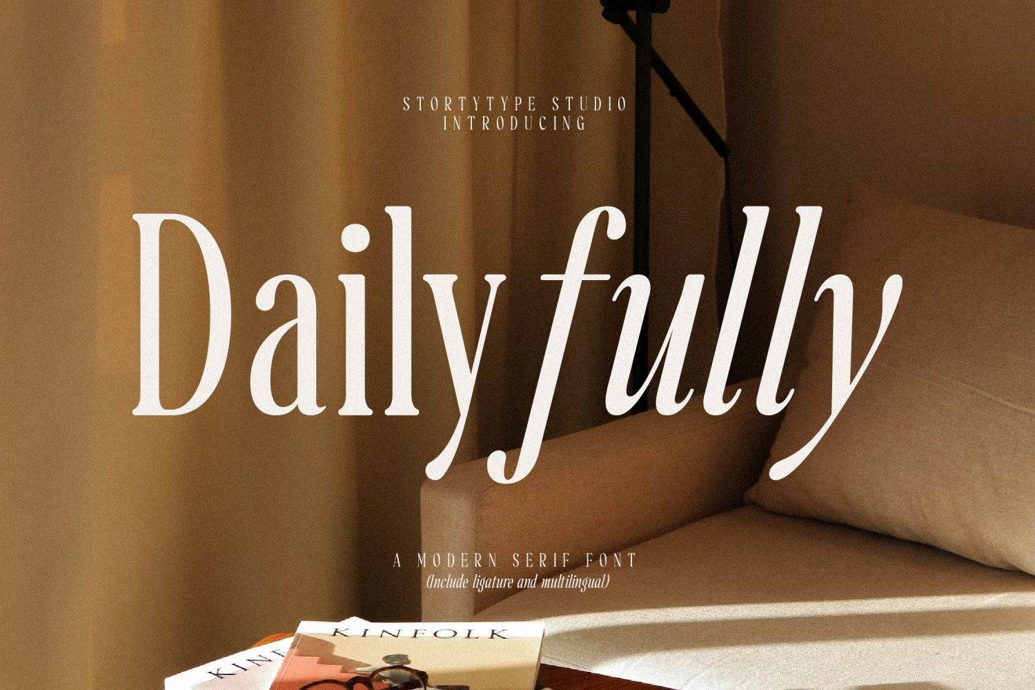 Dailyfully Font sample
