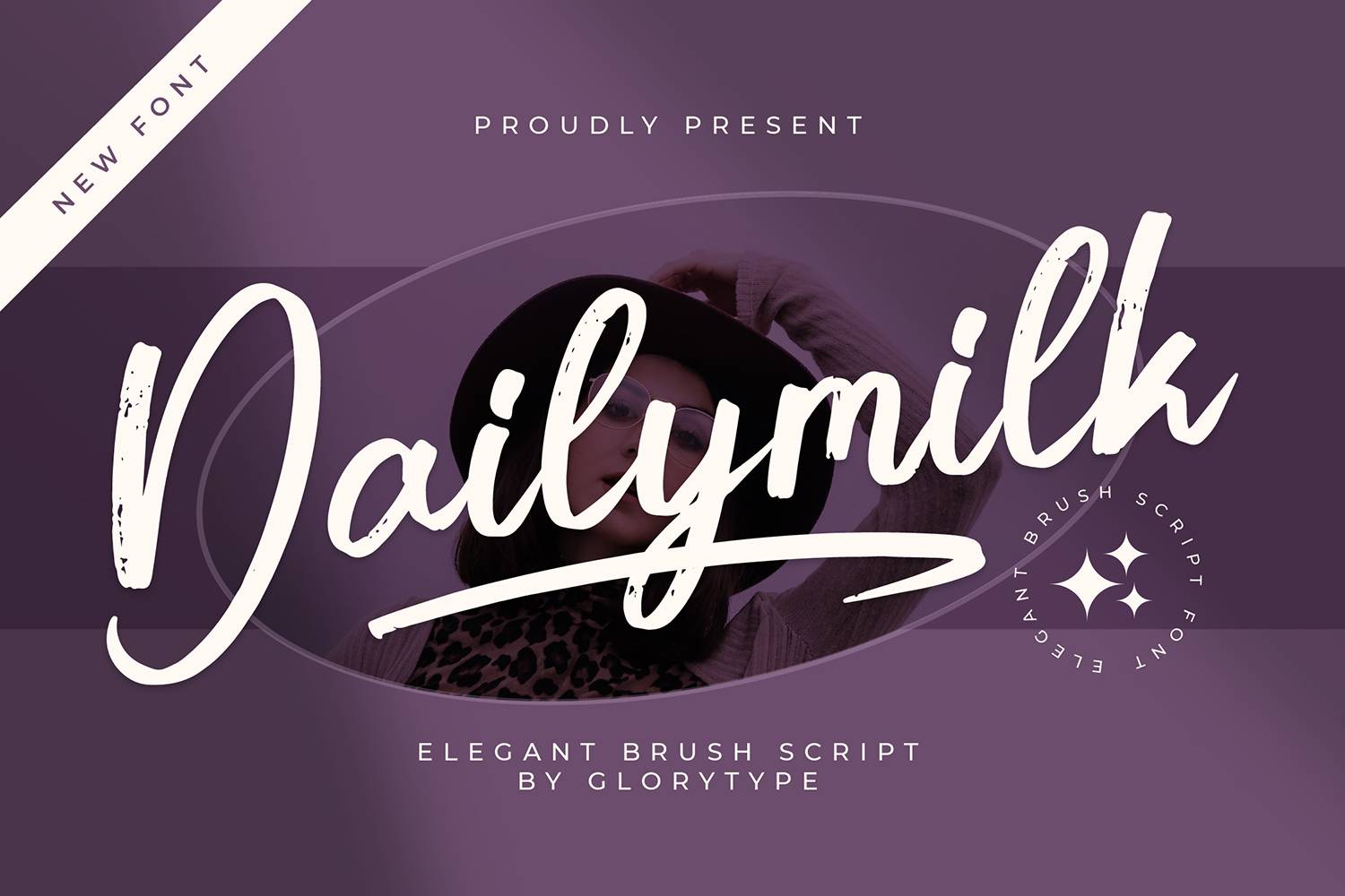 Dailymilk Font sample