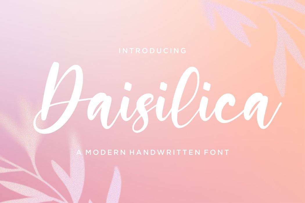 Daisilica Font sample