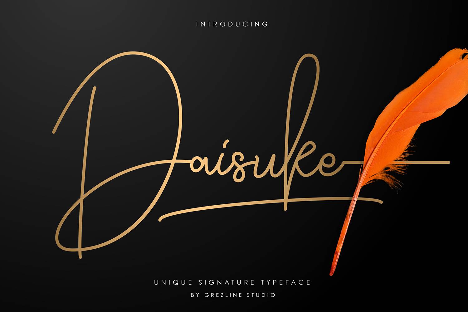 Daisuke Font sample