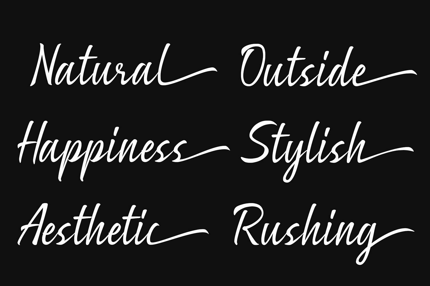 Dalih Font sample