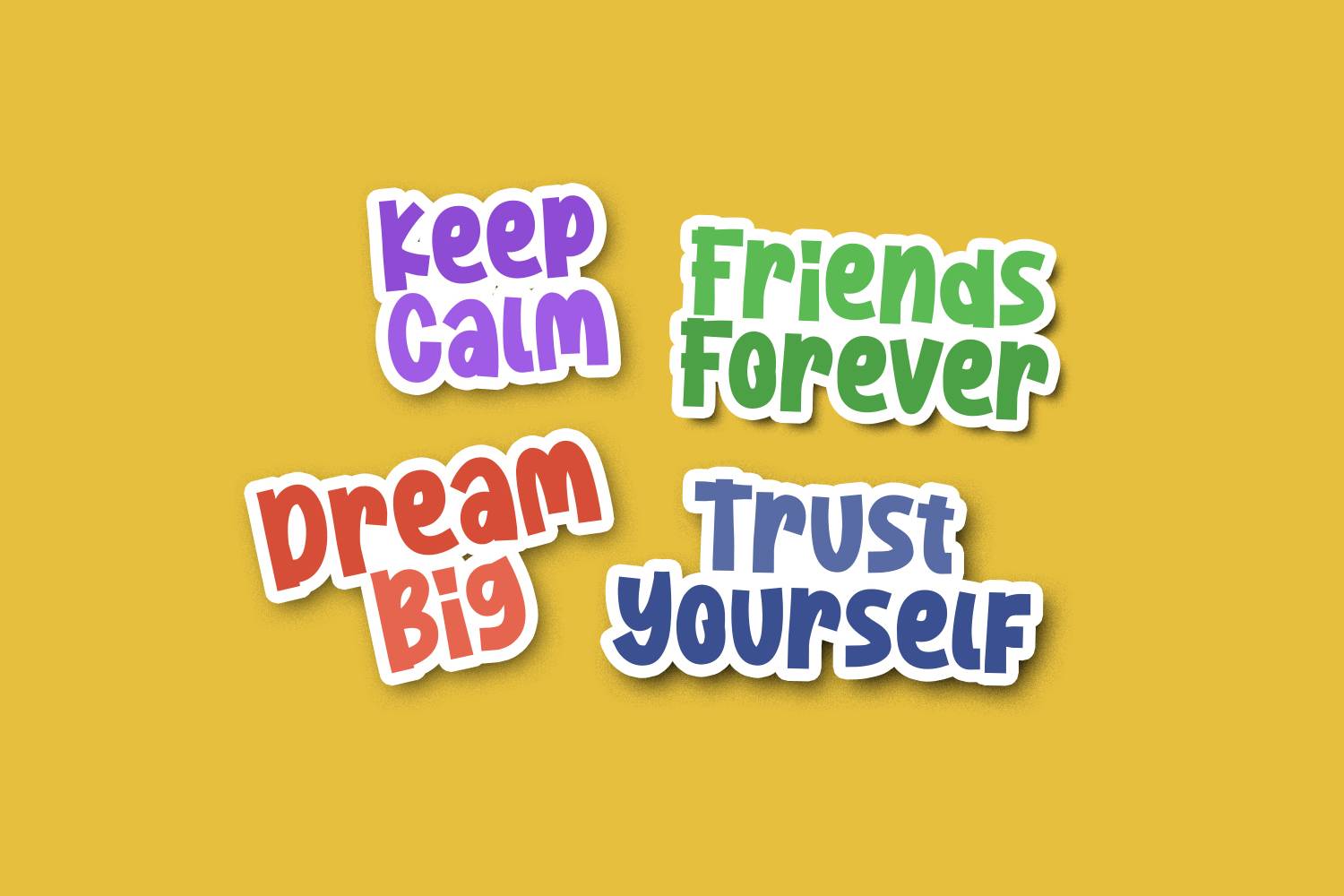 Dance Today Font sample