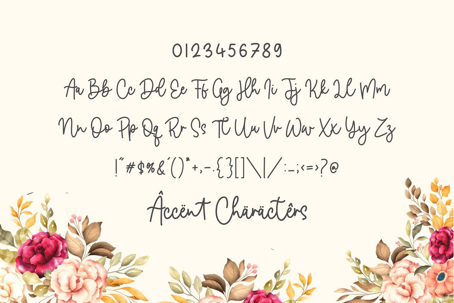 Dancing Candy Font sample