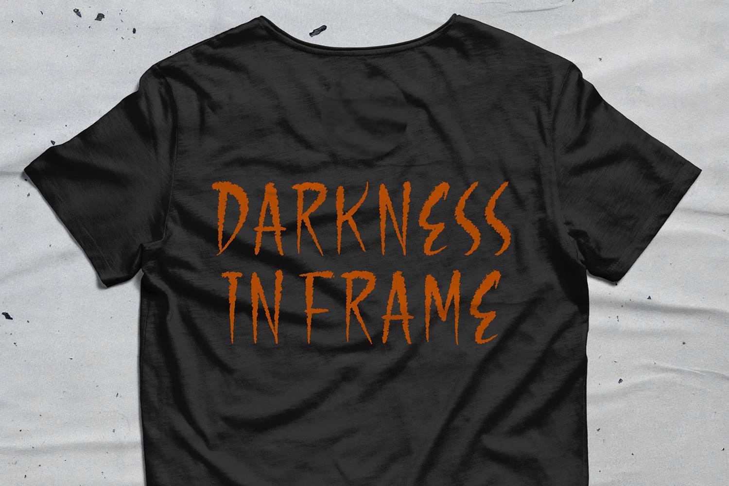 Darkside Shadow Font sample