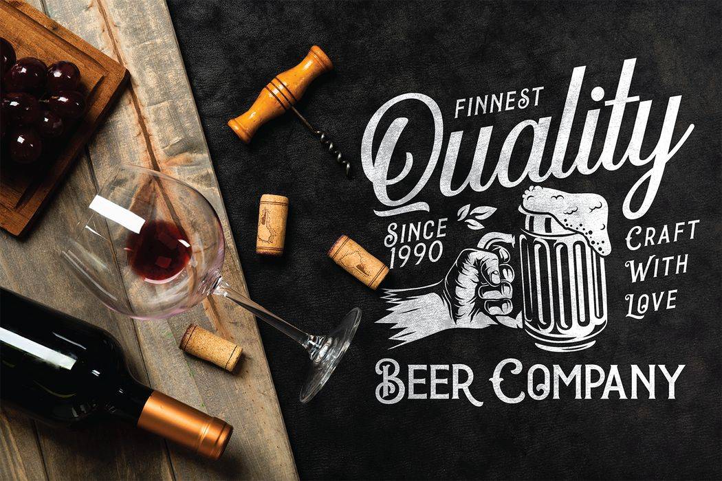 Darktown Font sample