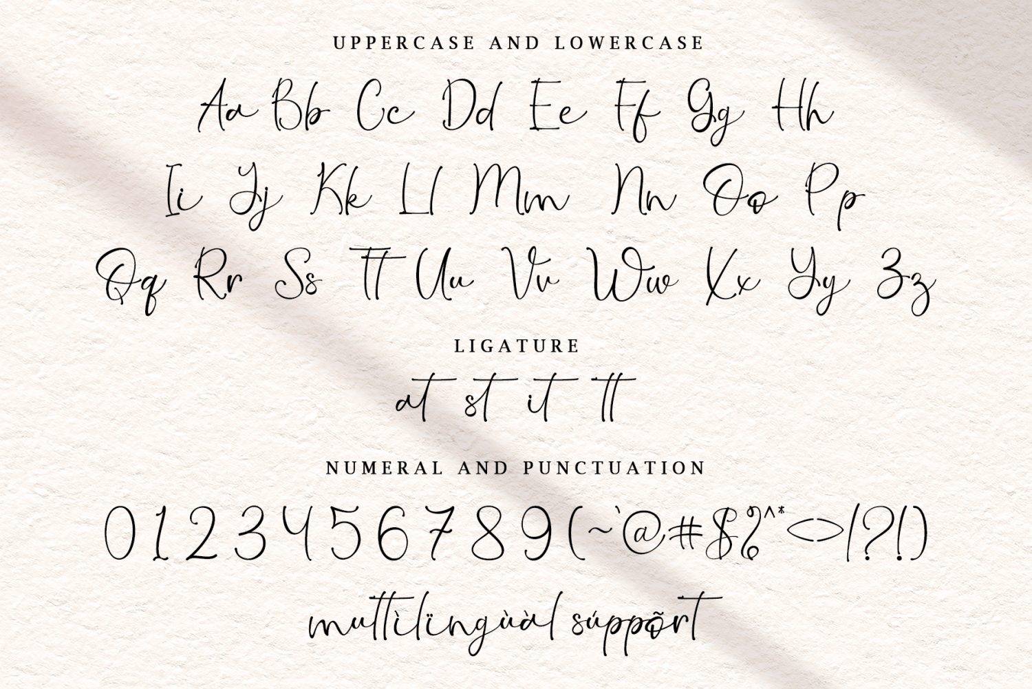 Dartie Font sample